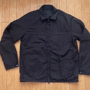 New Stone Island Reversible Nylon / Cotton Zip Up Jacket Shadow Label XL Black